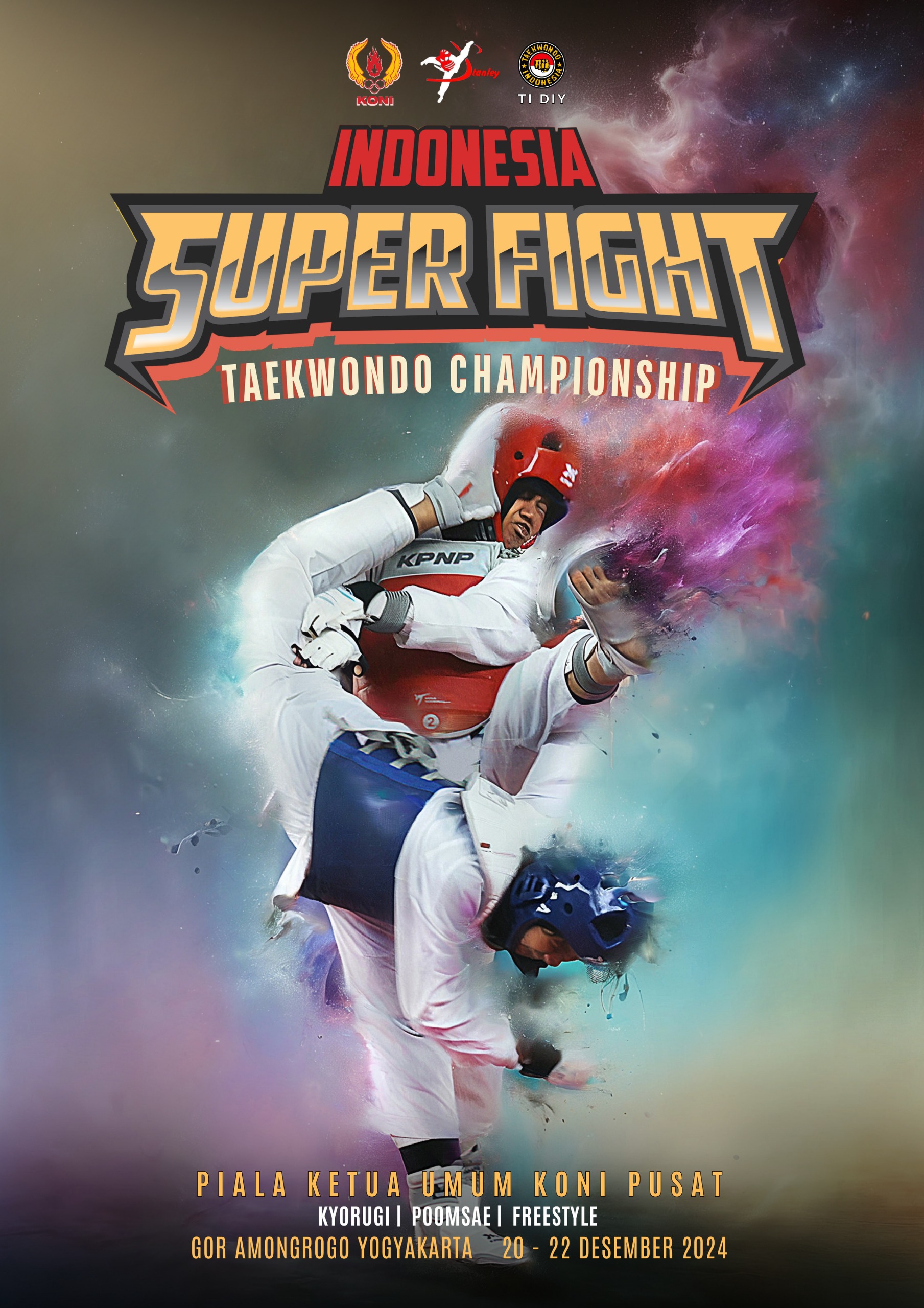 Kejuaraan Indonesia Super Fight Taekwondo Championship 2 Tahun 2024 Stanley Sport ti-utdi.com